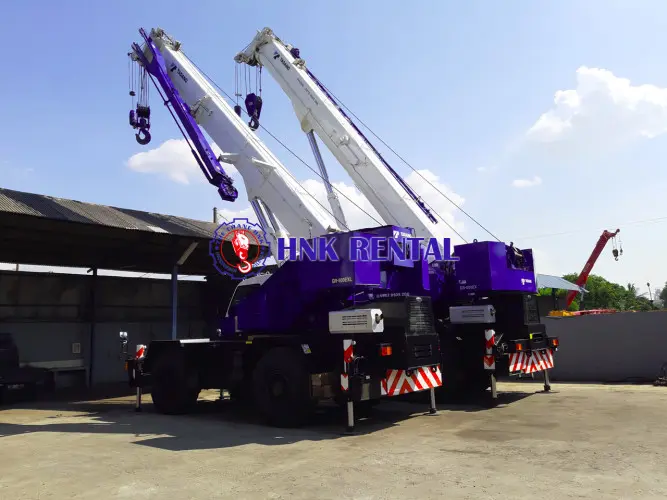 Sewa Roughter Crane  pelabuhan brantas mojokerto